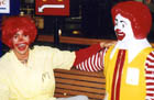 Ronald left speechless - Adelaide, Australia - Oct 16 2001