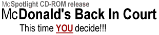 [ McSpotlight CD Release: This tiem YOU decide!! ]